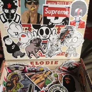 Free stickers with every purchase!!